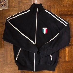 Men's Vintage Italy Football Soccer Jacket Size M